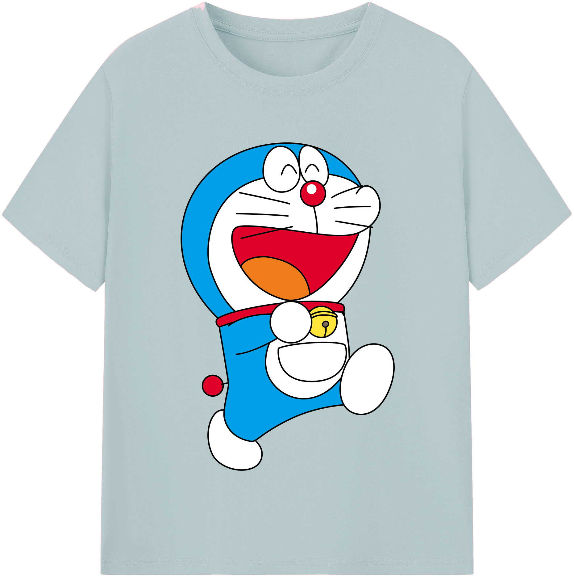 （画像用） ドラえもん Doraemon 綿100％半袖Tシャツ（フロントプリント）